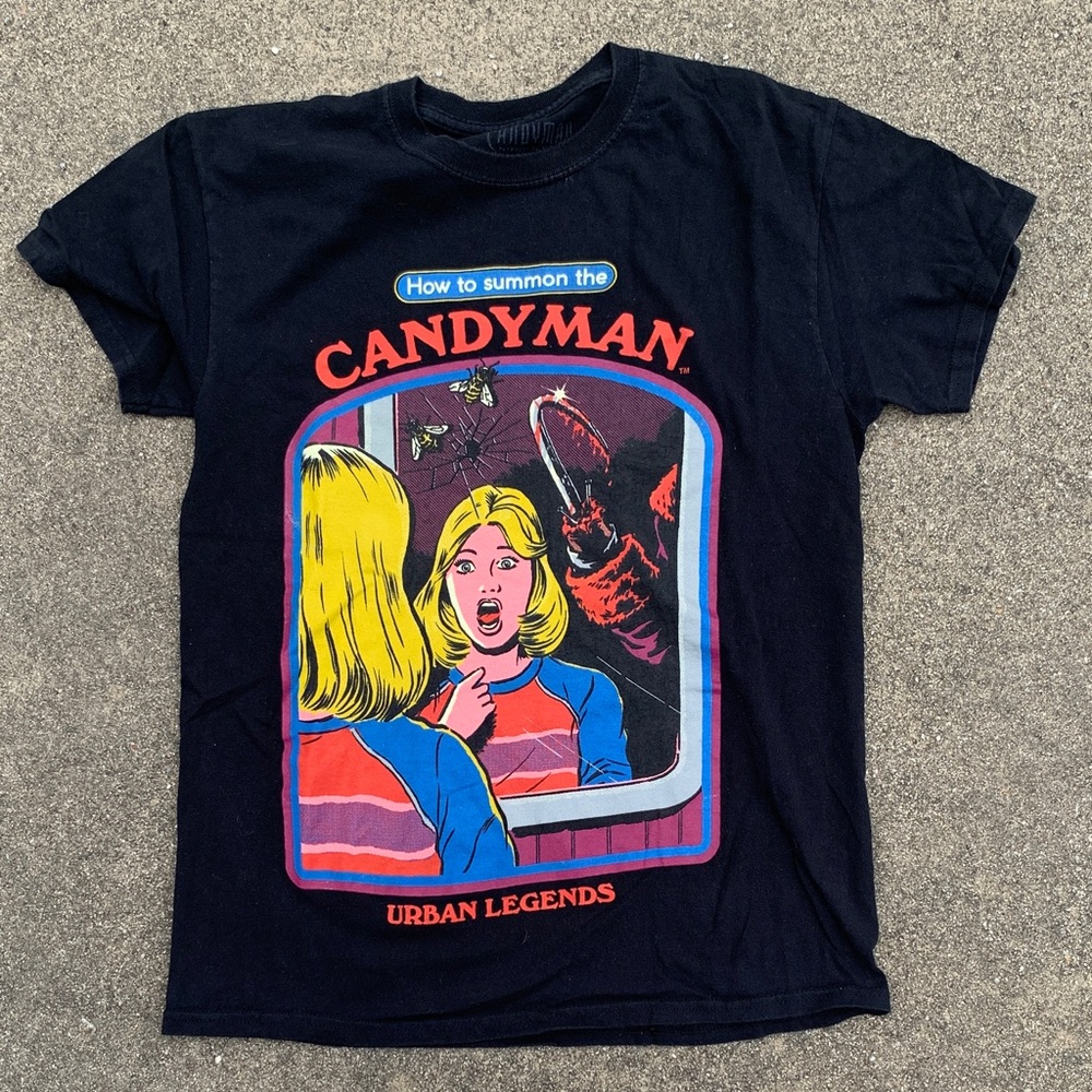CandyMan Graphic Short Sleeve Tee - Black